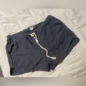 Navy Upwest Shorts
